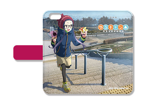 ゆるキャン△ スマホケース 大垣千明 汎用型L[TOSYO]《在庫切れ》