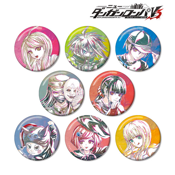 ニューダンガンロンパV3 みんなのコロシアイ新学期 トレーディング Ani-Art 缶バッジ Ver.A 8個入りBOX[アルマビアンカ]《在庫切れ》
