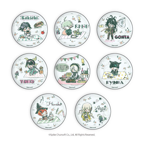 缶バッジ「ニューダンガンロンパV3 みんなのコロシアイ新学期」11/ピクニックver. グラフアート 8個入りBOX[A3]《在庫切れ》