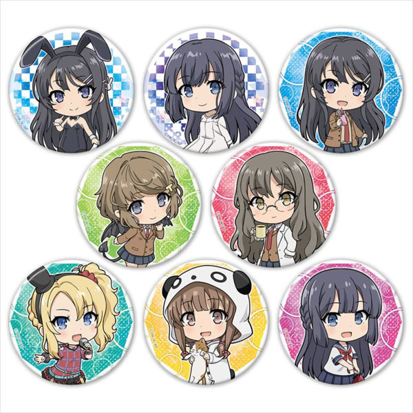 青春ブタ野郎はバニーガール先輩の夢を見ない トレーディング缶バッジ 8個入りBOX[アズメーカー]