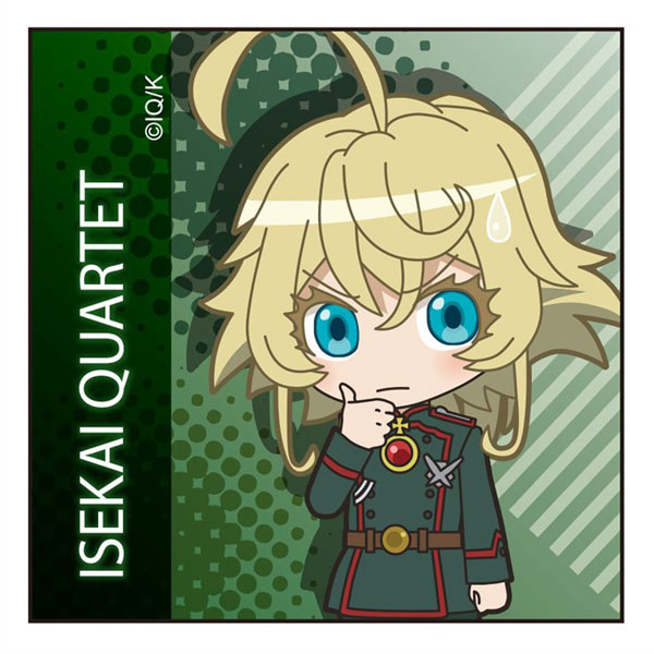 異世界かるてっと スクエア缶バッジ ターニャ[GRANUP]《在庫切れ》