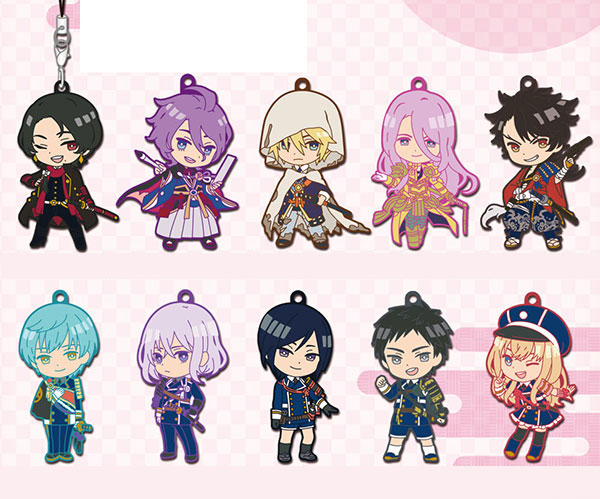 刀剣乱舞-ONLINE- ちび刀剣男士ラバーストラップコレクション 第一弾 全10種セット