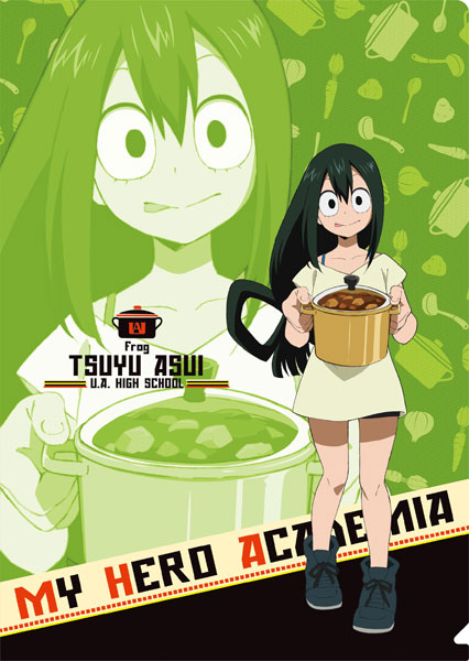 僕のヒーローアカデミア クリアファイル 蛙吹(合宿カレー)[ムービック]《在庫切れ》
