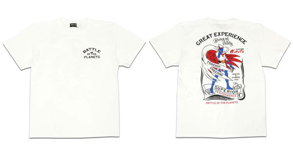 科学忍者隊ガッチャマン 大鷲の健 Tシャツ(WHT)S[リペアー]《在庫切れ》