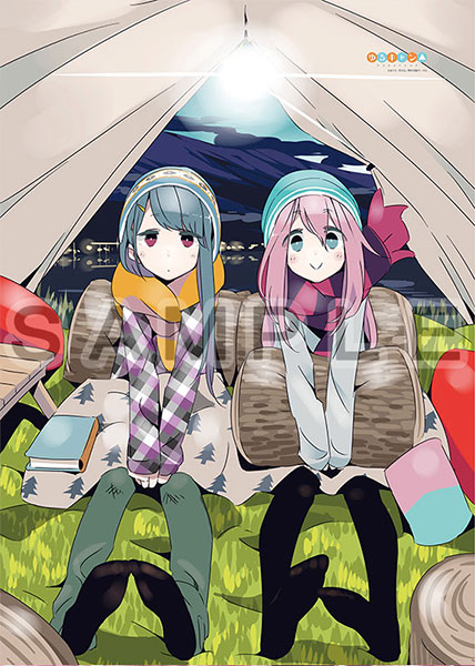 ゆるキャン△ 掛け布団カバー(なでしこ＆リン)[カーテン魂]《在庫切れ》
