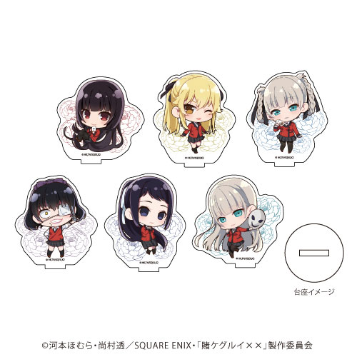 アクリルぷちスタンド「賭ケグルイ××」01/ミニキャラ 6個入りBOX[A3]《在庫切れ》