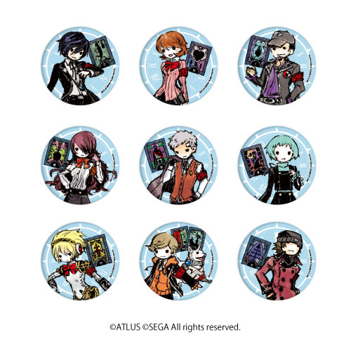 缶バッジ「ペルソナ3」01/グラフアート 9個入りBOX[A3]《在庫切れ》