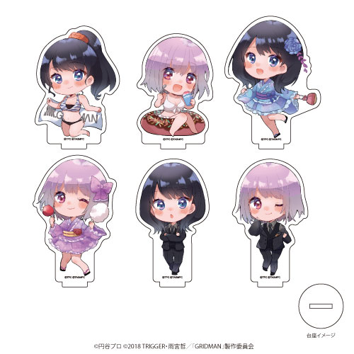 アクリルぷちスタンド「SSSS.GRIDMAN」01/ミニキャラ 6個入りBOX[A3