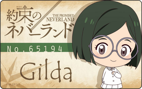 約束のネバーランド プレートバッジ ギルダ デフォルメver.[コンテンツシード]《在庫切れ》