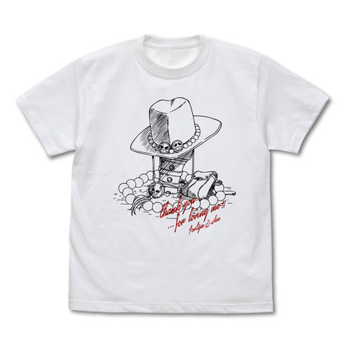 ワンピース エースのハット Tシャツ White M 再販 コスパ ０８月予約