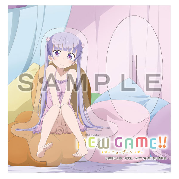 情報】カーテン魂《New Game！！》壓克力立牌「涼風青葉、瀧本日富美