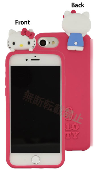 サンリオキャラクター iPhone 8/7/6s/6対応シリコンケース ハロー