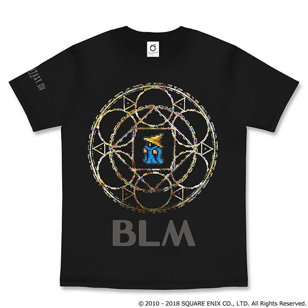 FINAL FANTASY XIV BLM ブラック Tシャツ Mサイズ[スクウェア 