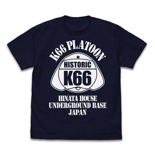 ケロロ軍曹 K66 アメカジデザイン Tシャツ/NAVY-S[コスパ]