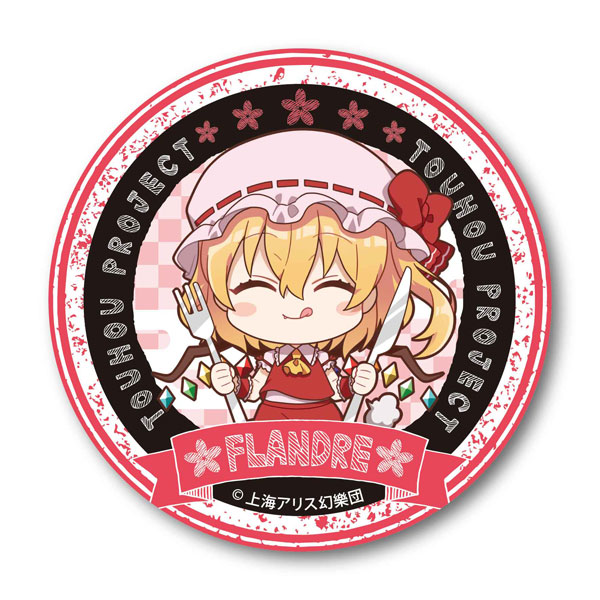 フランドール・スカーレット　缶バッジ 東方project フランドール・スカーレット 缶バッジ - メルカリ