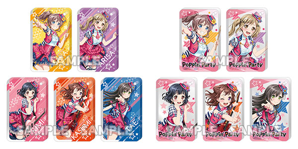 バンドリ Poppin'Party キャラリウム RICH アクリルキーホルダー バンドリ！ キャラリウムRICH アクリルキーホルダー Poppin