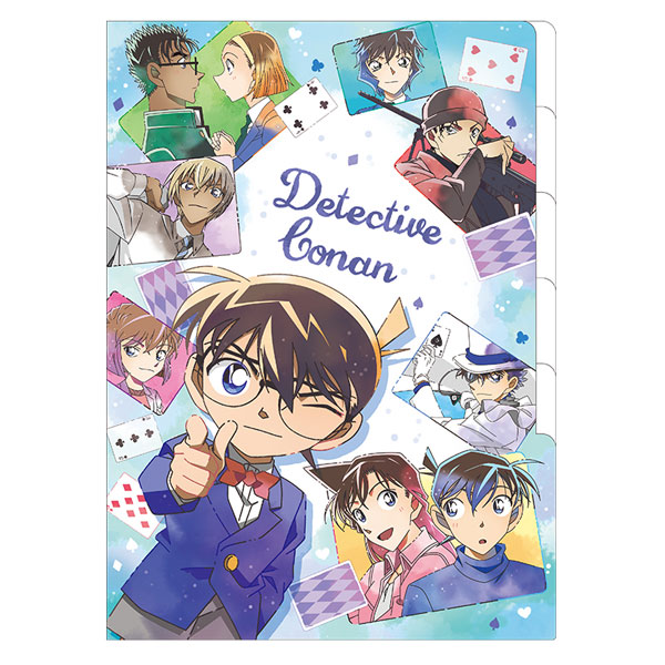 名探偵コナン 5インデックスクリアファイル トランプ[クラックス