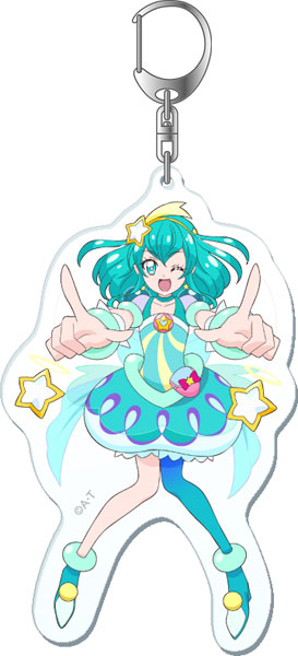 アクリルキーホルダー スター☆トゥインクルプリキュア 羽衣ララ 熊本PARCO キュアミルキー アクリルキーホルダー プリティストア 羽衣ララ