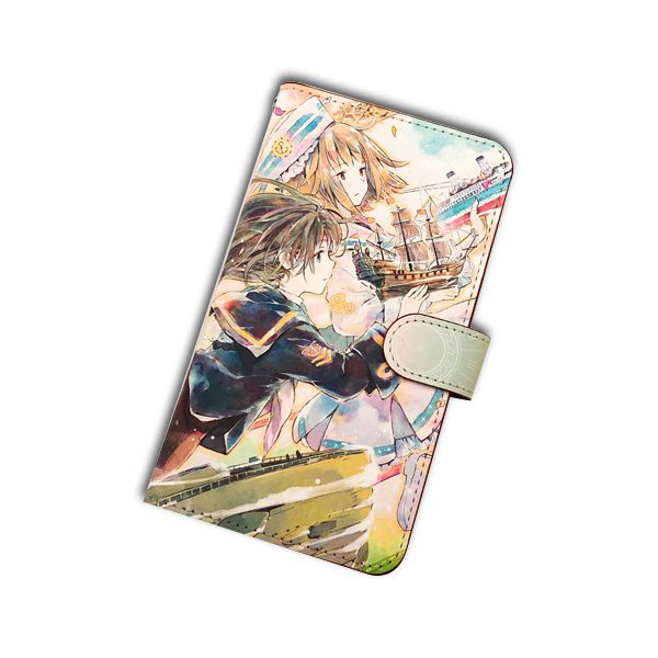 絵師100人展 09 フリップスマートフォンカバー 高野音彦 わたしのふね Flagments 送料無料 在庫切れ