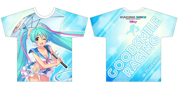 レーシングミク 2019 タイver.フルグラフィックTシャツ XLサイズ 