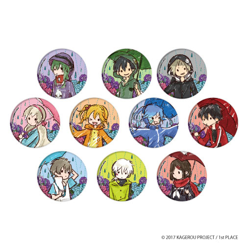 カゲプロ カゲロウプロジェクト グラフアート 梅雨 缶バッジ エネ 缶