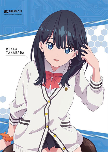 SSSS.GRIDMAN 宝多六花 新条アカネ エムズファクトリー タペストリー 