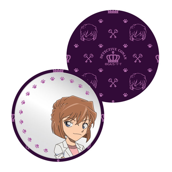 名探偵コナン　コナン茶屋　限定　コナン 　灰原哀　缶バッジ　ツーショット 単品】名探偵コナン 場面写トレーディングホログラム缶バッジ 灰原哀