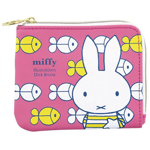 ミッフィー パスポーチ しましまA[クツワ]《在庫切れ》