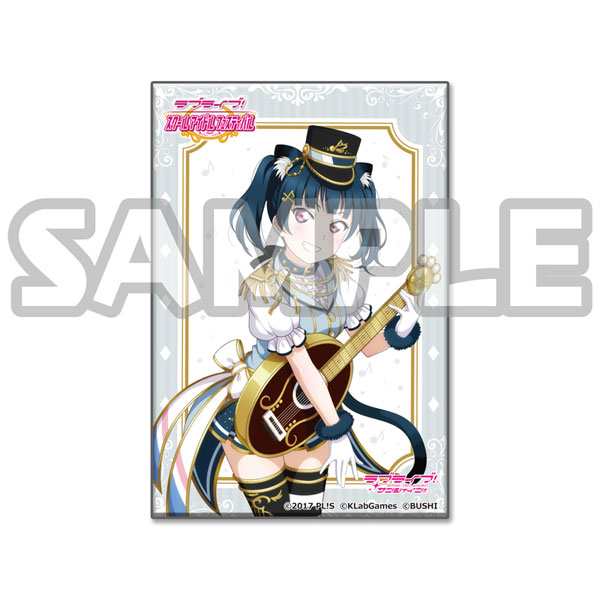 ラブライブサンシャイン 津島善子 バレンタイン スクエアバッジ