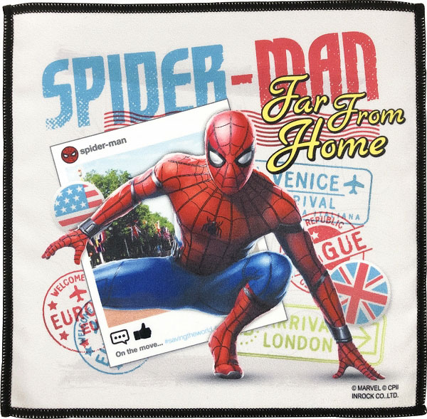 スパイダーマン ファー・フロム・ホーム/ マイクロファイバー ミニタオル A[イン・ロック]《在庫切れ》