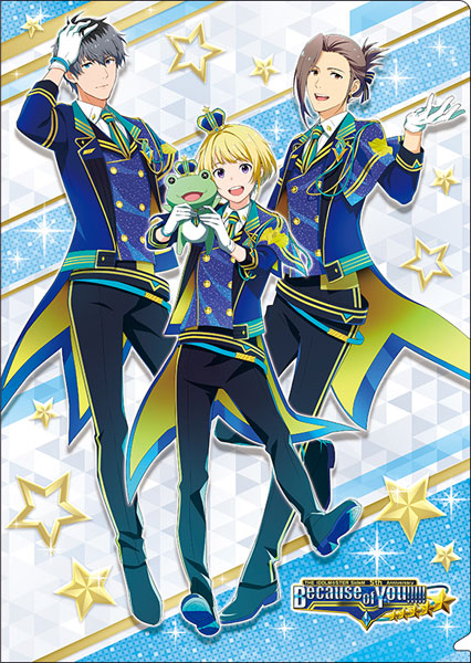 アイドルマスター Sidem クリアファイル 5周年 Beit ムービック 在庫切れ