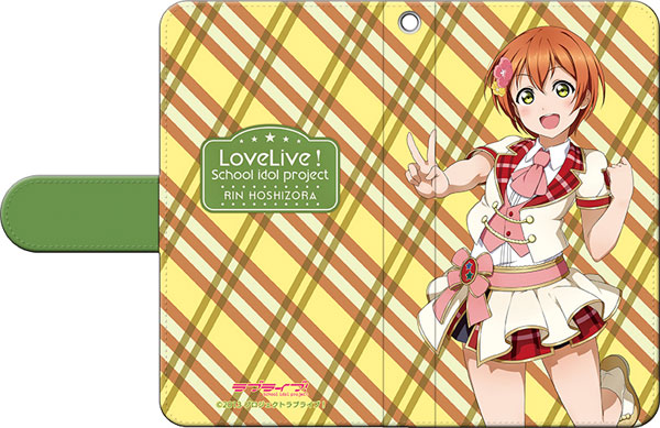 ラブライブ！School idol project 手帳型スマートフォンケース 星空凛