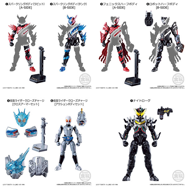 創動 仮面ライダービルド Build5 全7種セット