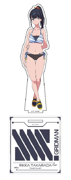 SSSS.GRIDMAN 6inchアクリルフィギュア 宝多六花 mxn26g8 SSSS.GRIDMAN 6inch アクリルフィギュア 宝多六花(水着ver