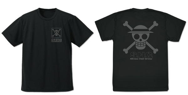 ワンピース 麦わらの一味 ドライTシャツVer.2.0/BLACK-S[コスパ]