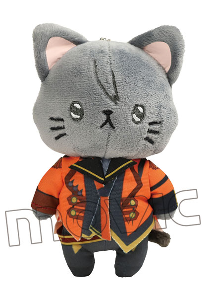 ツキウタ Withcat アイマスク付きぬいぐるみキーホルダー 卯月新 ムービック 発売済 在庫品