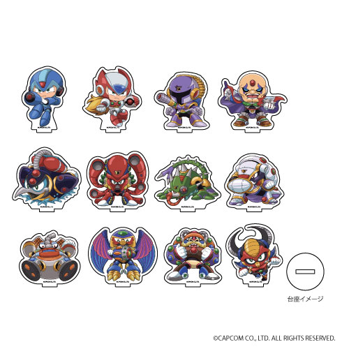 ロックマンX アクリルぷちスタンド 01　アクスタ アクリルぷちスタンド「ロックマンX」01/ミニキャラ 12個入りBOX