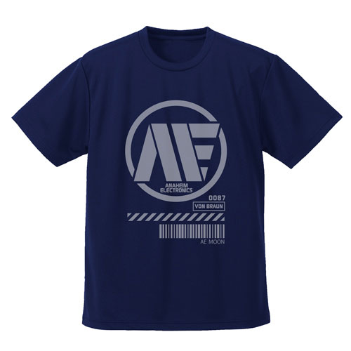 機動戦士Zガンダム アナハイム・エレクトロニクス ドライTシャツ/NAVY-M[コスパ]