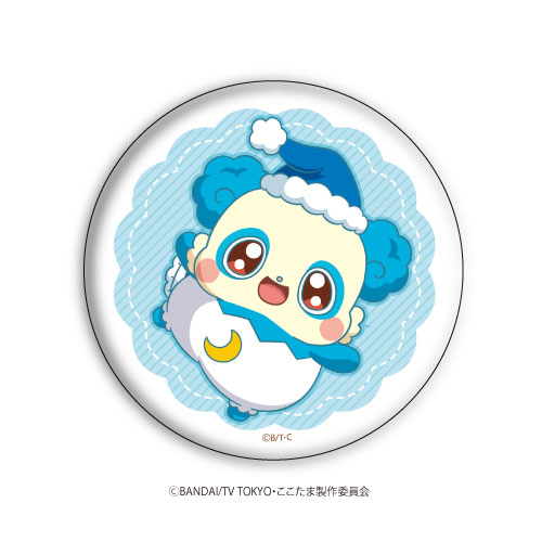缶バッジ「キラキラハッピー☆ ひらけ！ここたま」02/ピロー[A3]《在庫