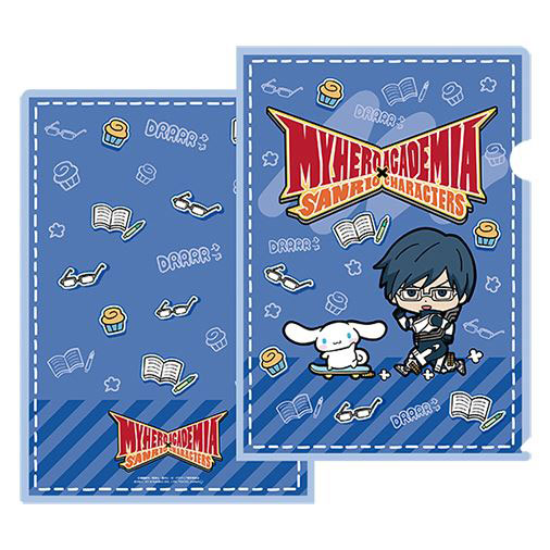 僕のヒーローアカデミア×サンリオ クリアファイル 飯田天哉・シナモロール[読売テレビエンタープライズ]《在庫切れ》
