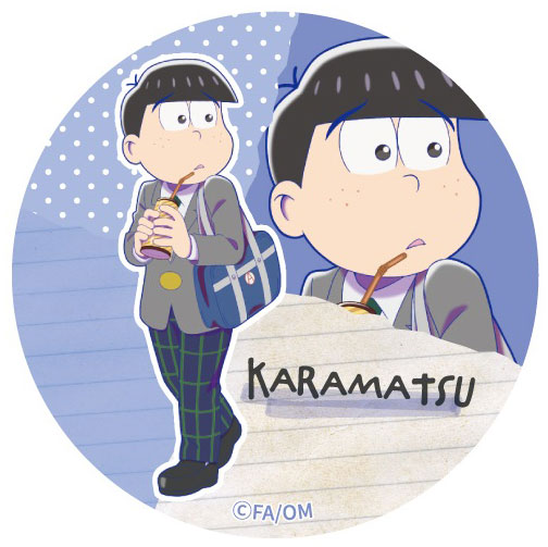 えいがのおそ松さん 描き下ろし カラ松缶バッジ[エムズファクトリー