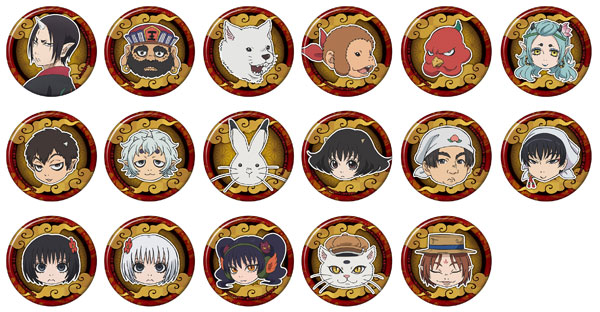 鬼灯の冷徹(アニメ版) キャラバッジコレクション 17個入りBOX[ムービック]《在庫切れ》