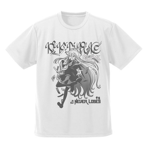 ノーゲーム・ノーライフ 「白」 ドライTシャツ/WHITE-S[コスパ]