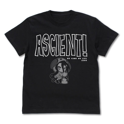 ノーゲーム・ノーライフ ゼロ シュヴィの同意に誓って(アツシエント) Tシャツ/BLACK-S[コスパ]《在庫切れ》
