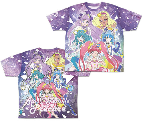 スター☆トゥインクルプリキュア 両面フルグラフィックTシャツ/L