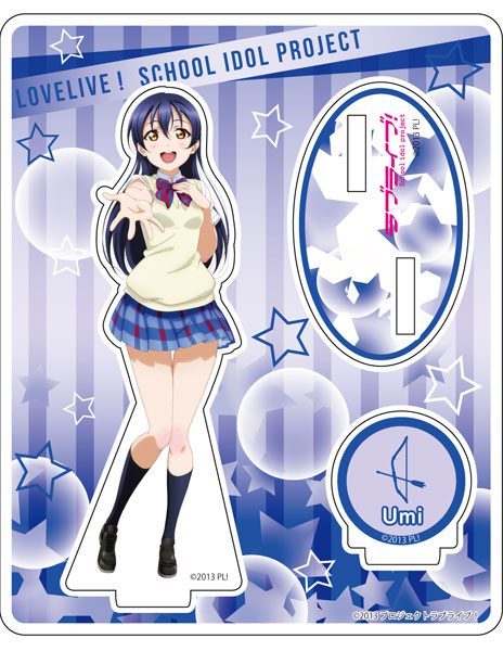 ラブライブ！ アクリルスタンド 園田海未 夏制服ver[コンテンツシード