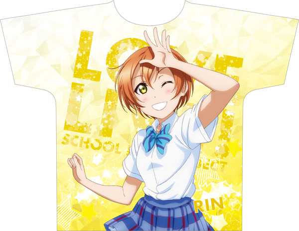 ラブライブ！ フルグラフィックTシャツ 星空凛 夏制服ver[コンテンツ
