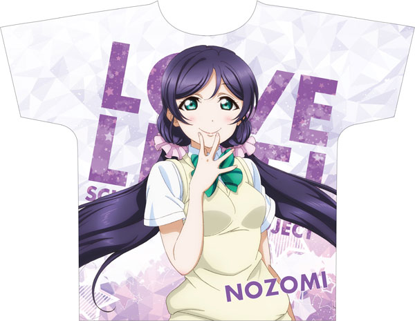 ラブライブ フルグラフィックtシャツ 東條希 夏制服ver コンテンツシード 在庫切れ