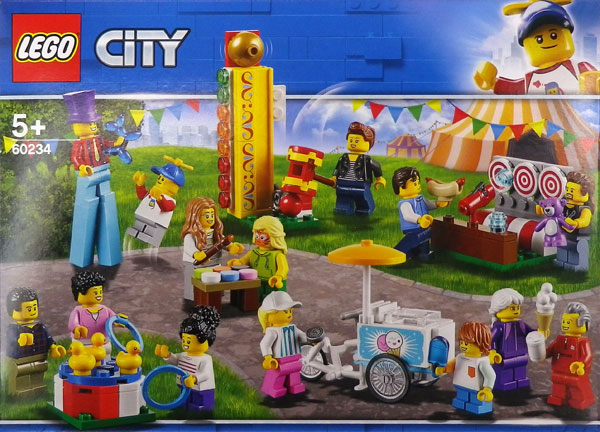 レゴ シティ タウン ミニフィグセット - 楽しいお祭り (60234)[レゴ
