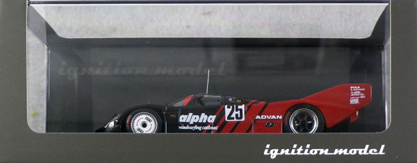 1/43 ADVAN alpha ポルシェ 962C (#25) 1989 JSPC